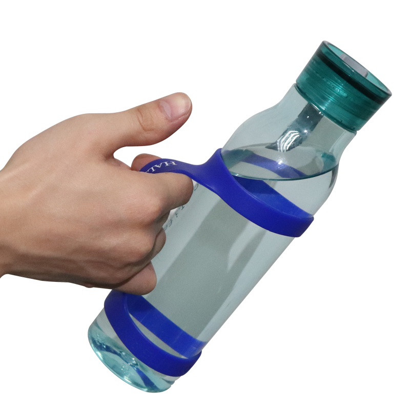 便攜式水瓶帶，硅膠水杯保護帶廠家定制